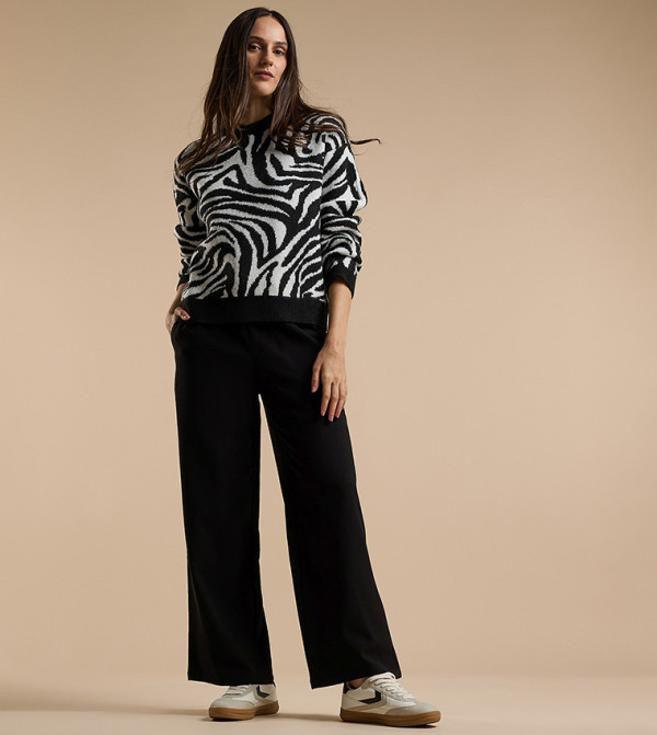 R&B  Sweaters & Cardigans - Multi Round Neck Sweaters