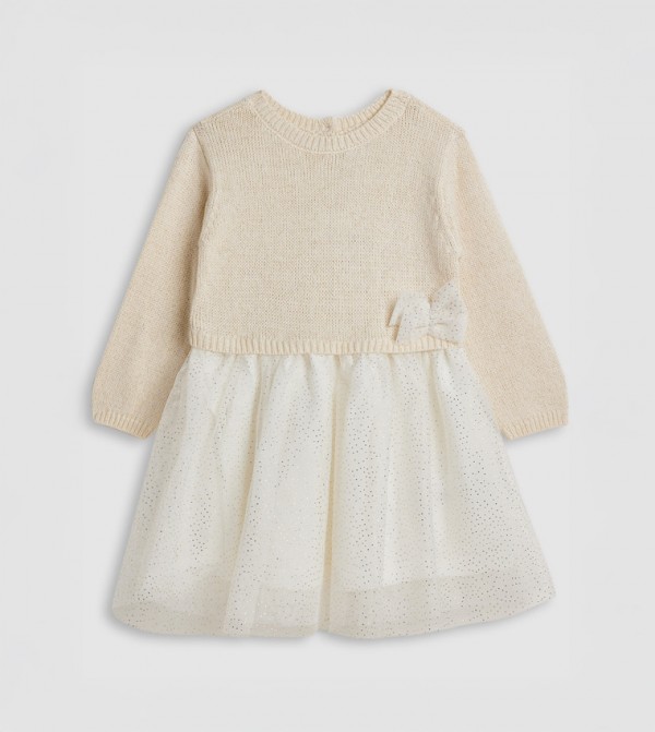 R&B R&B - Ivory Casual Dress