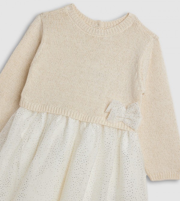 R&B R&B - Ivory Casual Dress