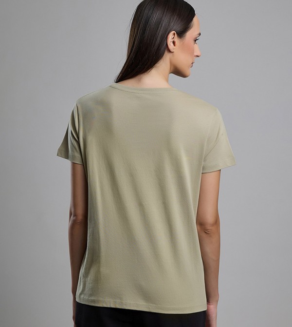 أر آند بي تيشيرتات - أخضر Short Sleeve T-Shirts