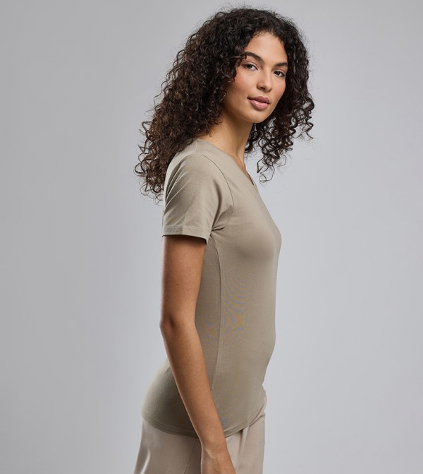 R&B R&B - Green Short Sleeve T-Shirts