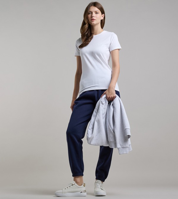 R&B  Clothing - White Short Sleeve T-Shirts