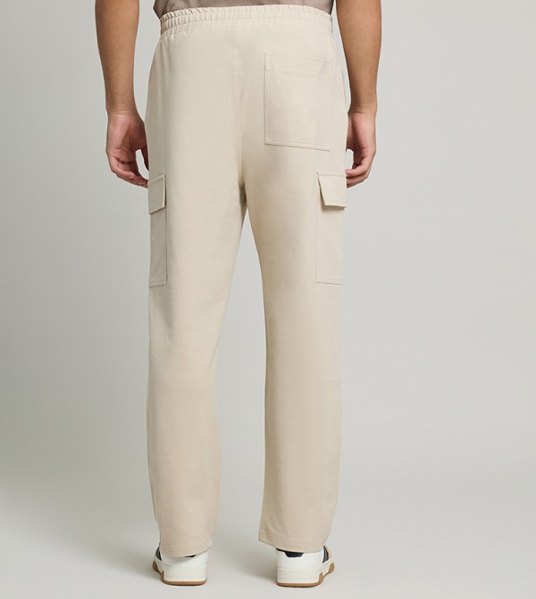 R&B Cargos - Beige Cargos
