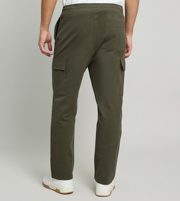 R&B  Cargos - Olive Cargos
