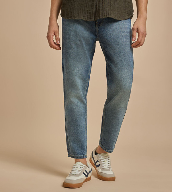 R&B  Jeans - Blue Relaxed Jeans