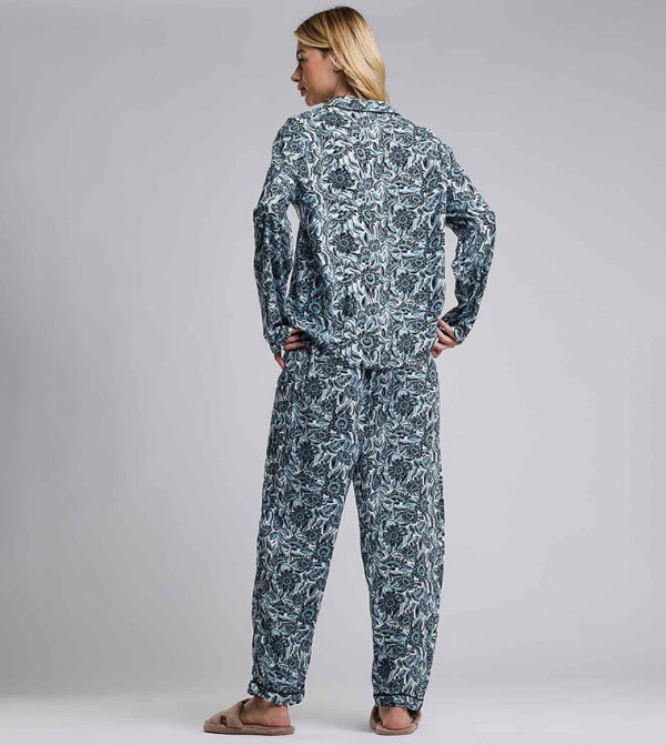 R&B Clothing - White Pyjama Set