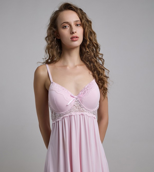 R&B  Lingerie - Pink Babydolls & Bodysuits