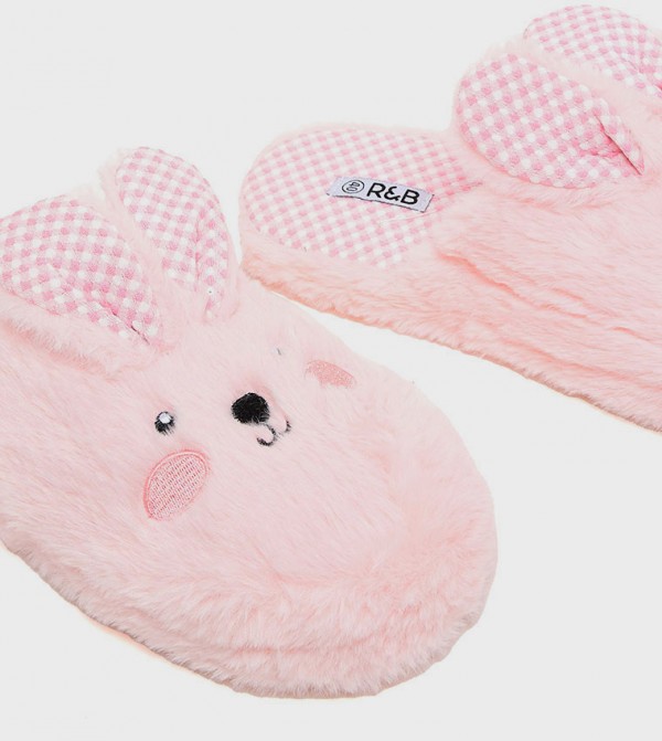 R&B  Bedroom Slippers - Pink Bedroom Slippers