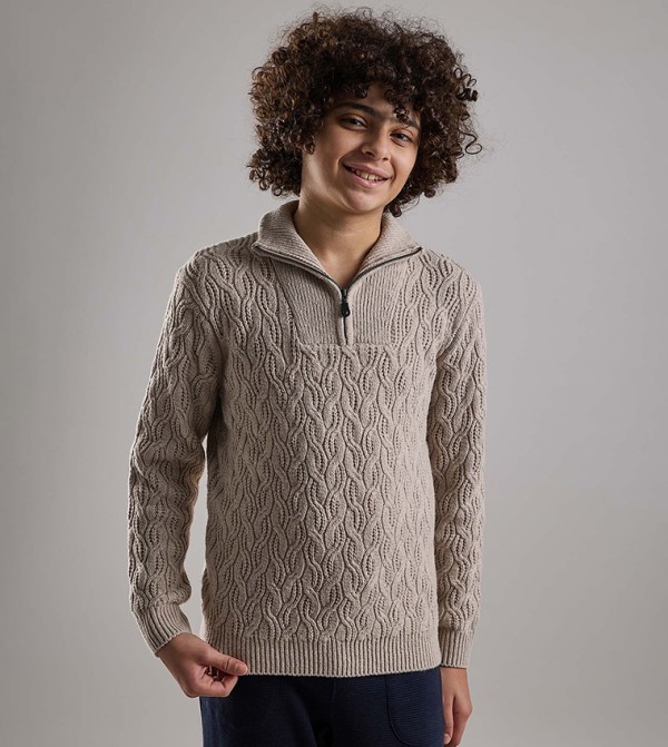 أر آند بي  ملابس - بني  سترات 