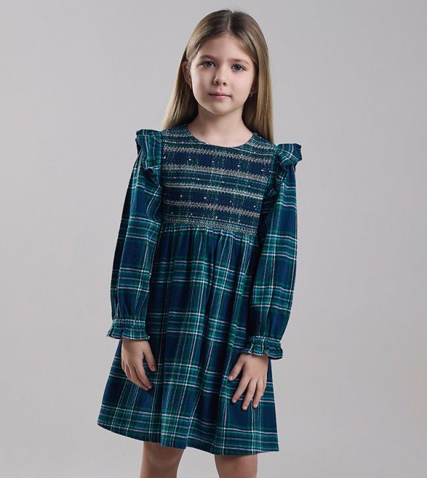 R&B  Casual Dress - Teal Casual Dress