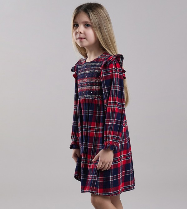 R&B  Casual Dress - Red Casual Dress