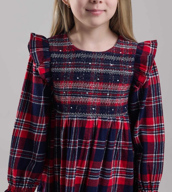 R&B  Casual Dress - Red Casual Dress