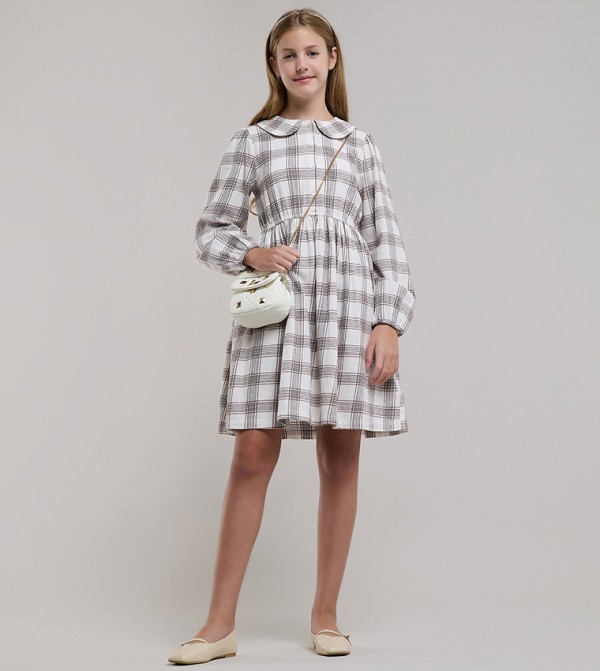 أر آند بي  ملابس - بيج فستان كاجوال