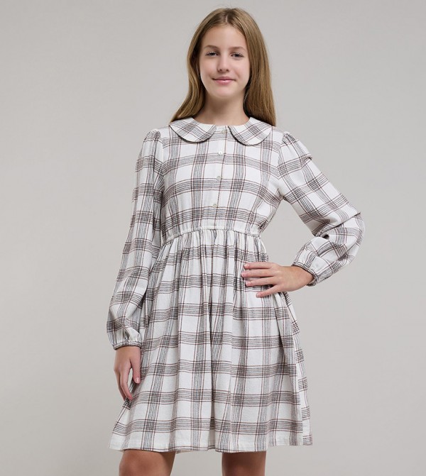 أر آند بي  ملابس - بيج فستان كاجوال