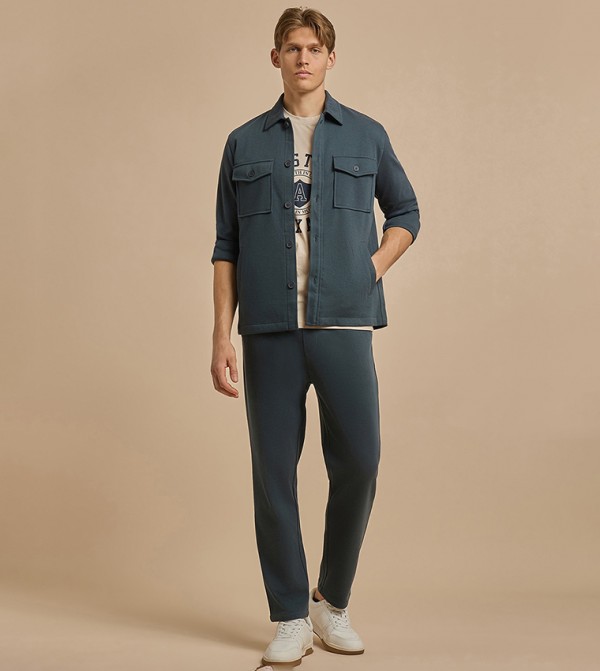 أر آند بي بنطلونات و تشينو - أخضر بنطال كاجوال