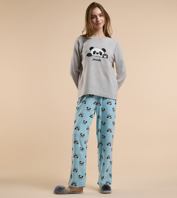 R&B R&B - LIGHT GREY Pyjama Set