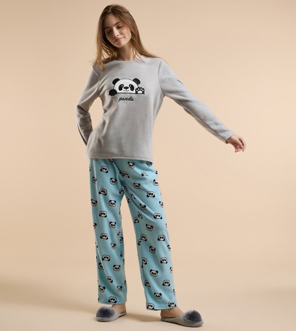 R&B R&B - LIGHT GREY Pyjama Set