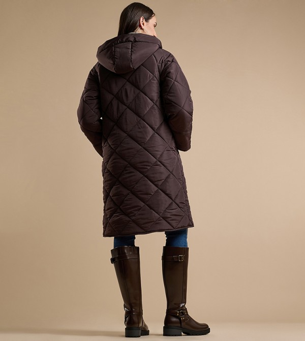 أر آند بي  جاكيتات ومعاطف - بني  جاكيتات منفوخة ومبطنة 