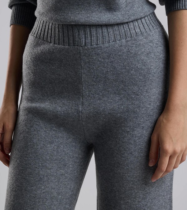 أر آند بي  بناطيل وليقنز - رمادي بنطال كاجوال