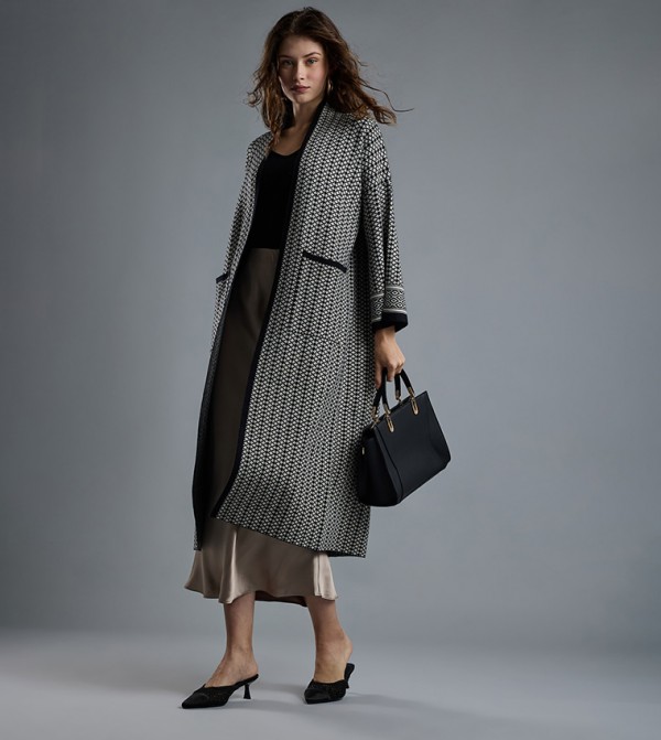 R&B  Overcoats - Black Overcoats