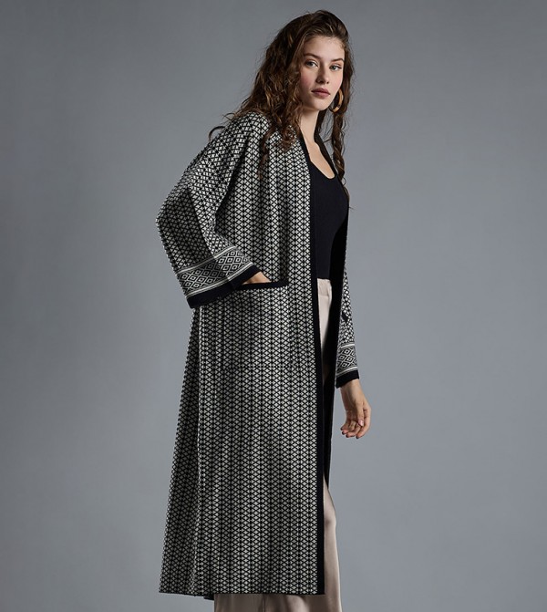 R&B  Overcoats - Black Overcoats