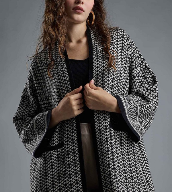 R&B  Overcoats - Black Overcoats