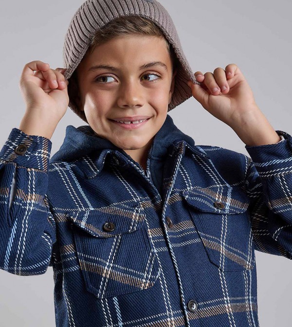 R&B  Shirts - NAVY BLUE Shirts