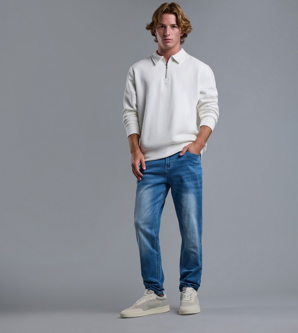 R&B  Hoodies & Sweatshirts - Ivory Sweatshirts
