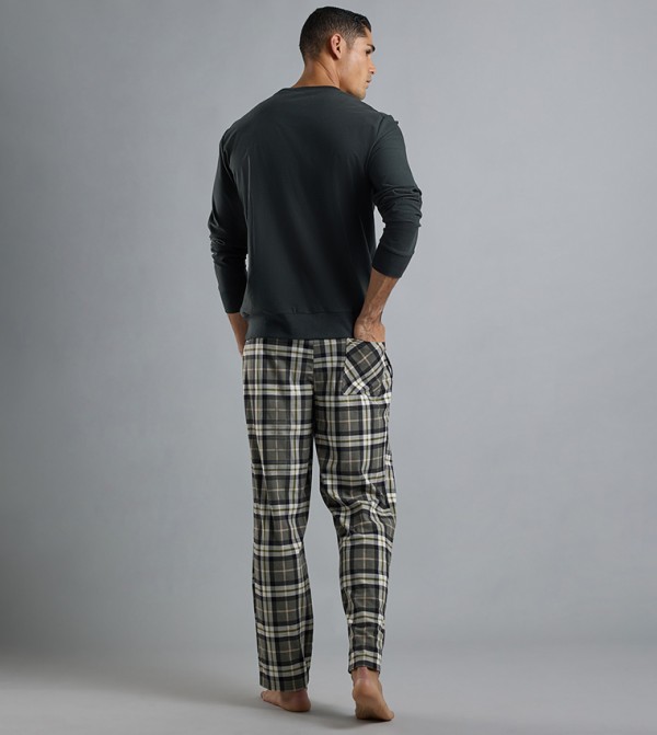 أر آند بي  ملابس - أخضر Pyjama Set