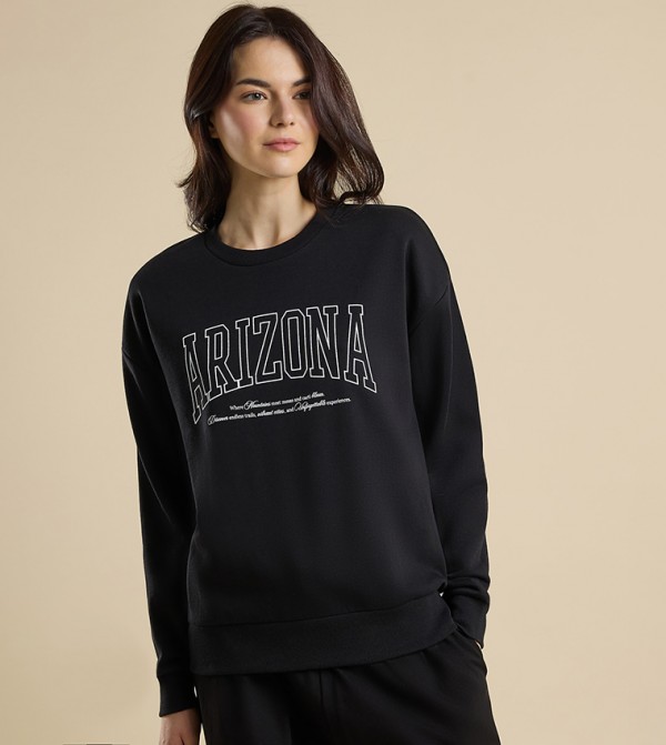 R&B  Clothing - Black Sweatshirts