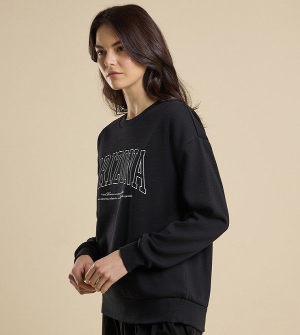 R&B  Clothing - Black Sweatshirts