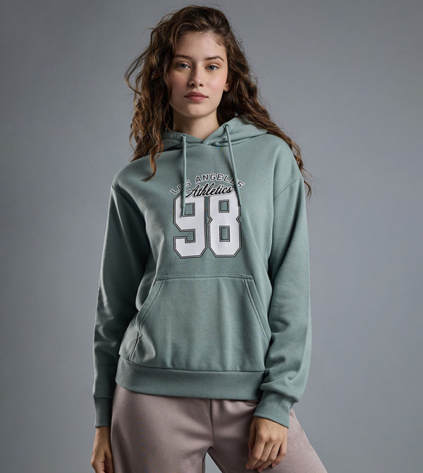 R&B  Hoodies & Sweatshirts - Green Hoodies