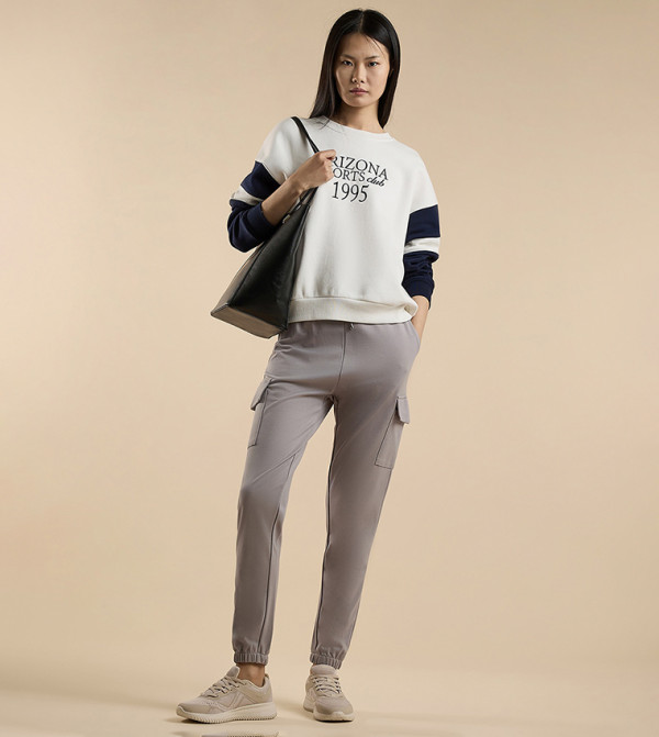 R&B  Clothing - White Sweatshirts