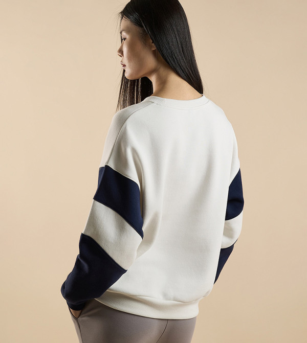 R&B  Clothing - White Sweatshirts