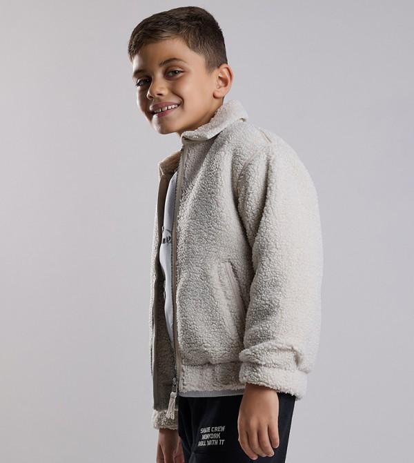 أر آند بي  ملابس الشتاء وملابس خارجية - عاجي  جاكيتات