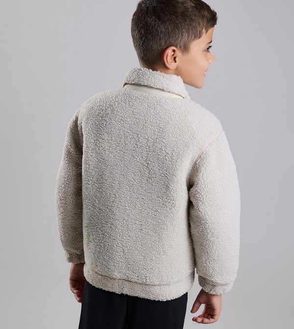 أر آند بي  ملابس الشتاء وملابس خارجية - عاجي  جاكيتات