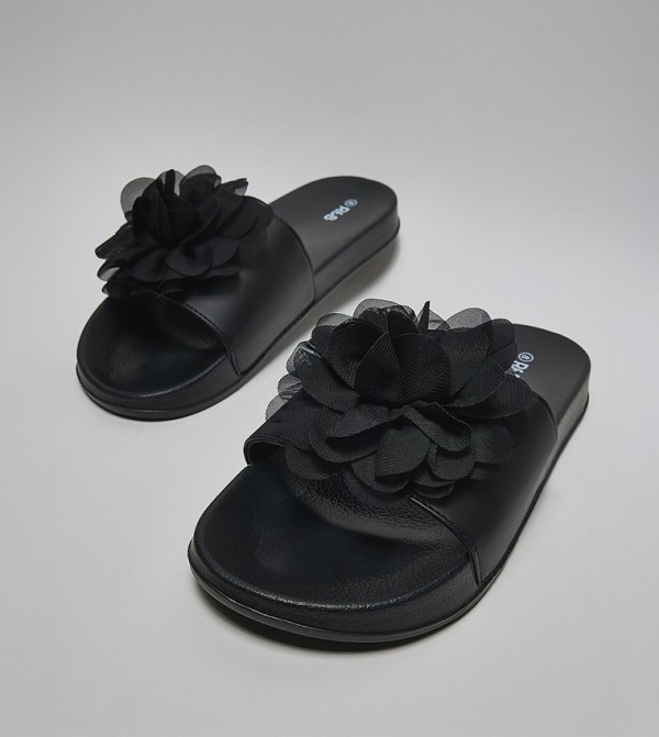 R&B  Slides - Black Slides