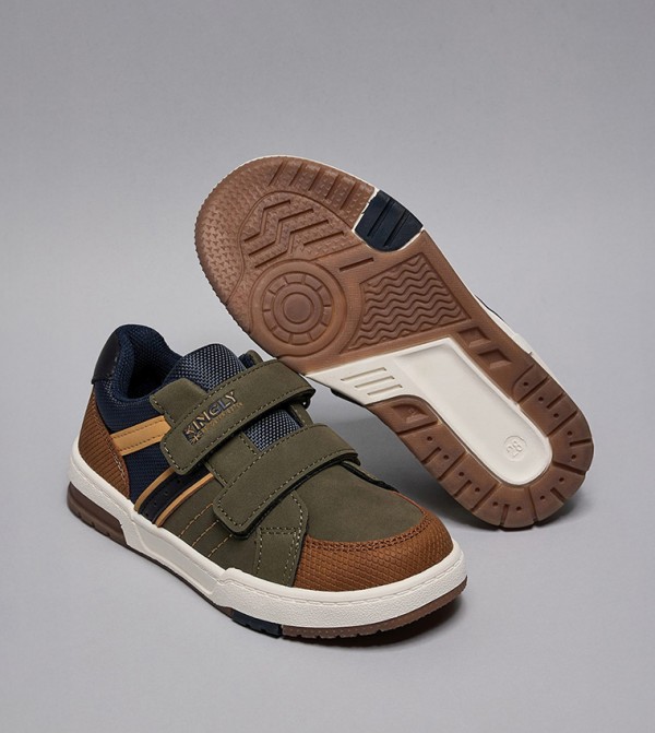 أر آند بي  أحذية غير رسمية  - أخضر سهل الارتداء