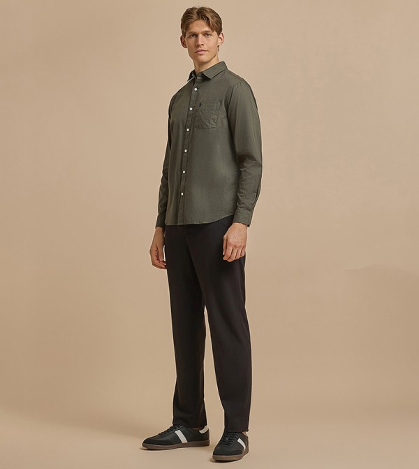 R&B R&B - Black Casual Pants