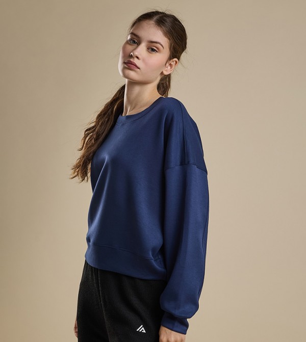 أر آند بي  بلوزات - كحلي مزرق  بلوزات