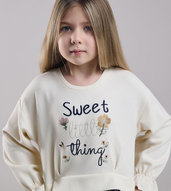 R&B  Casual Dress - Ivory Casual Dress