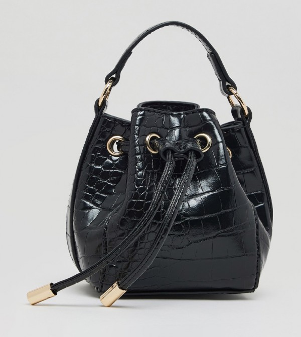 أر آند بي أر آند بي - أسود حقيبة بأربطة