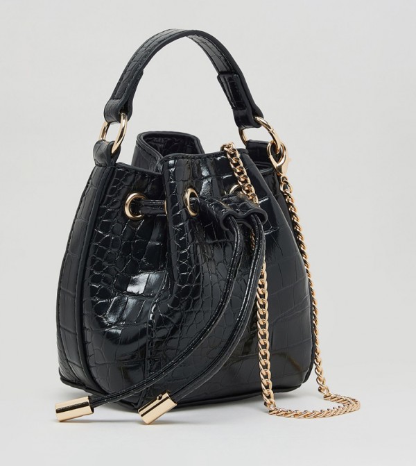 أر آند بي أر آند بي - أسود حقيبة بأربطة