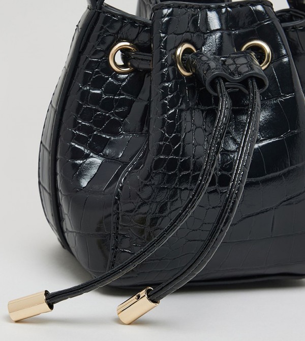 أر آند بي أر آند بي - أسود حقيبة بأربطة