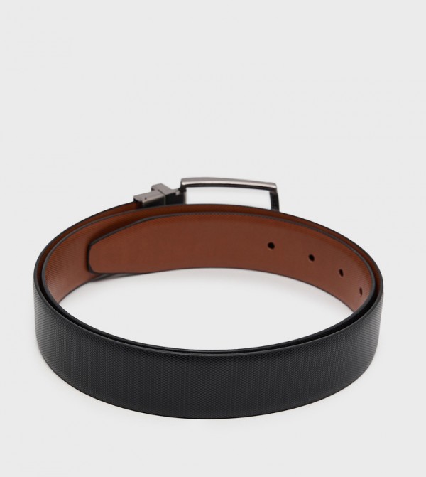 R&B  Belts - Black Leather Belts