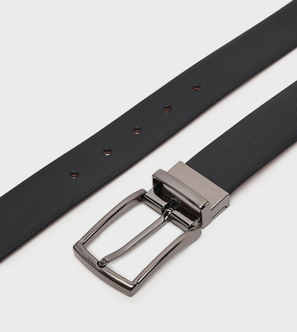 R&B  Belts - Black Leather Belts