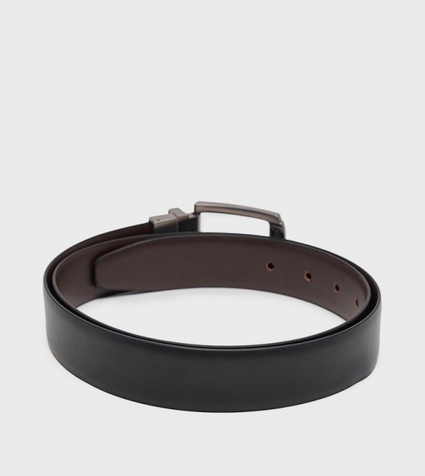 R&B  Belts - Black Leather Belts