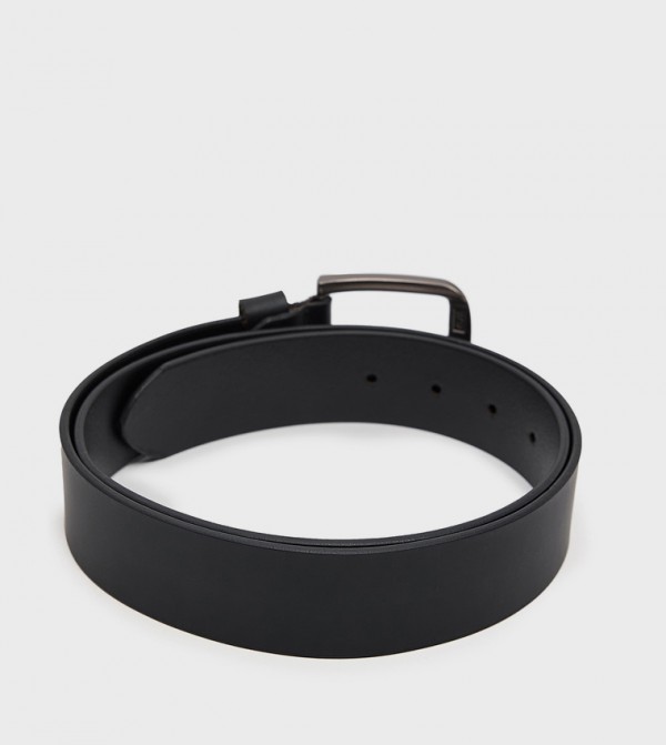 أر آند بي أحزمة - أسود Leather Belts