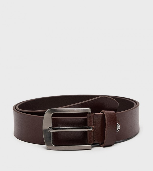 R&B  Belts - Brown Leather Belts