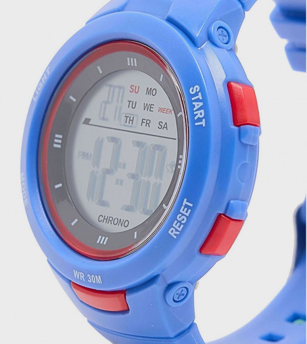 أر آند بي  ساعات - أزرق ساعات رقمية